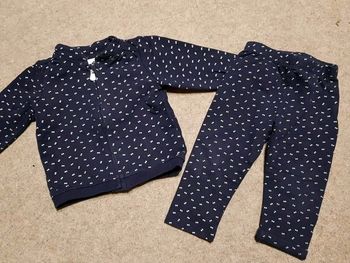 Ensemble décontracté style jogging fille 12mois Z