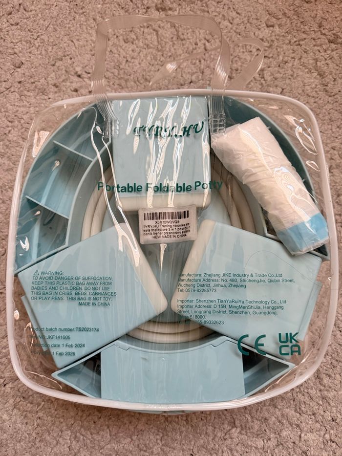 Pot bébé portable pliable – idéal pour l’apprentissage de la propreté – avec sacs - photo numéro 6