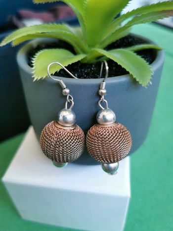 Boucles d'oreilles vintage femme