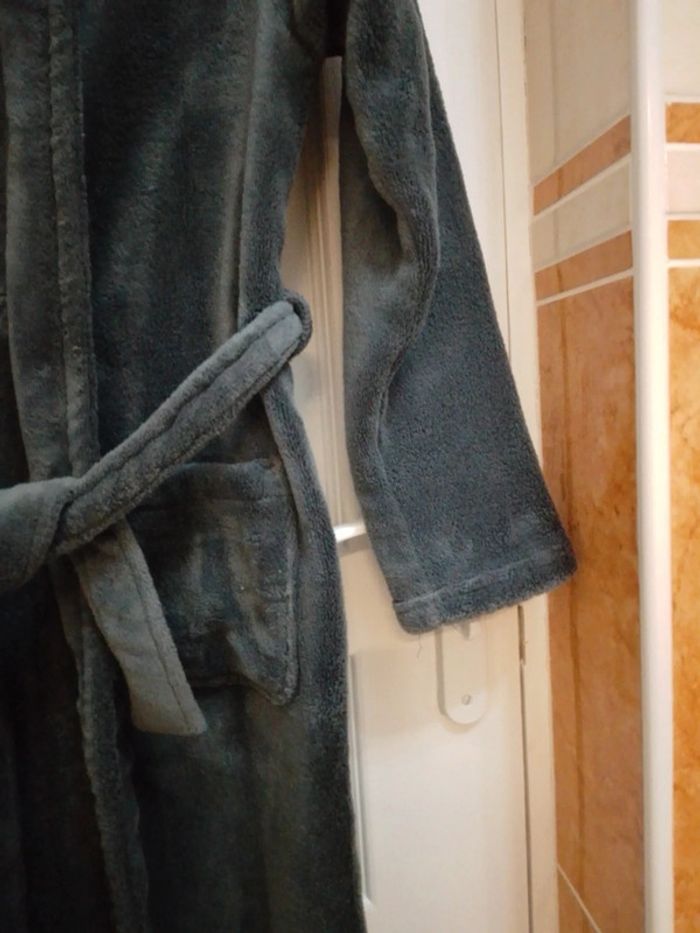 Robe de chambre/peignoir gris foncé T.10/12 ans - Kiabi - photo numéro 9