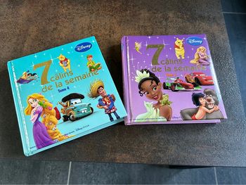 Lot 2 livres 7 câlins de la semaine