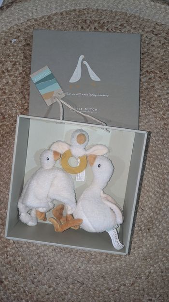 Coffret de naissance oie hollandaise little dutch NEUF