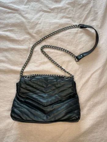 Sac à main bandoulière noire
