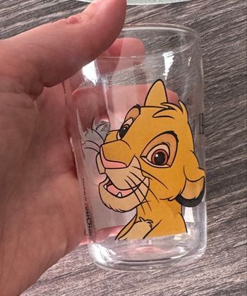 Verre le roi lion 