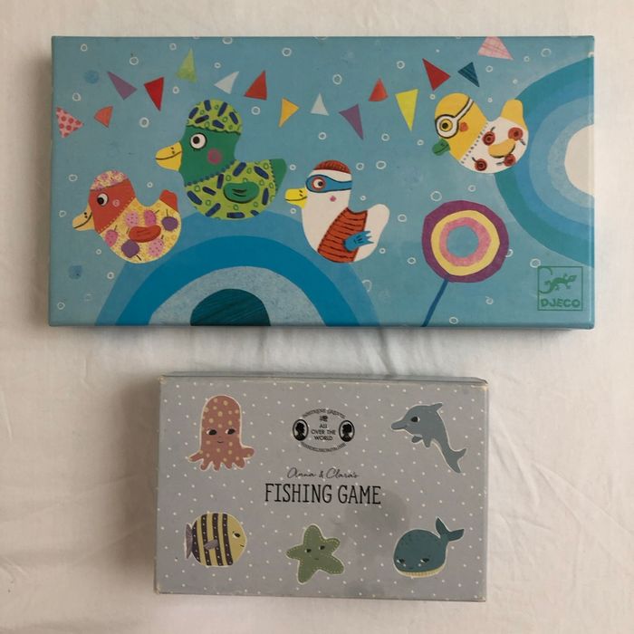 Lot de 2 jeux pêche à la ligne Djeco sostrene Grene