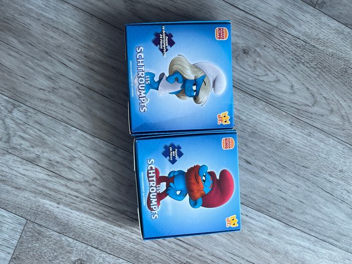 Puzzle schtroumpfs