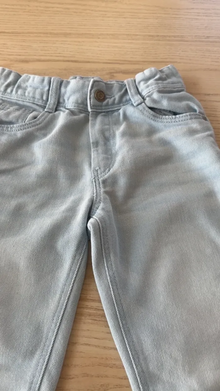 Short bleu clair Tape à l’œil – Taille 7 ans - photo numéro 2