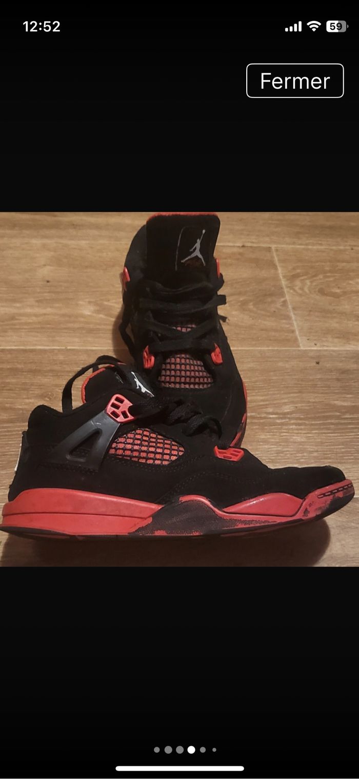 Basket mixte air Jordan taille 34 - photo numéro 4