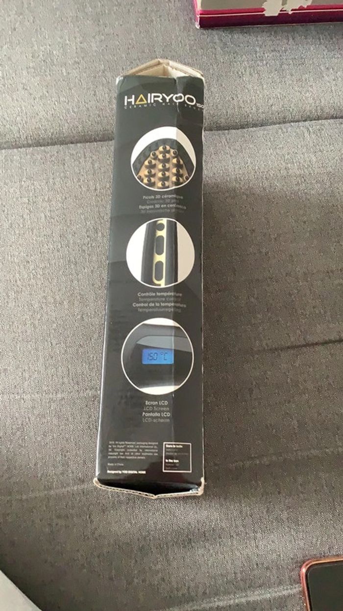 Broche chauffante lissant - photo numéro 2