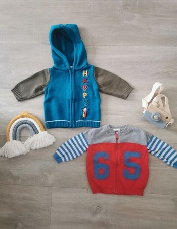 2 gilets 3 mois