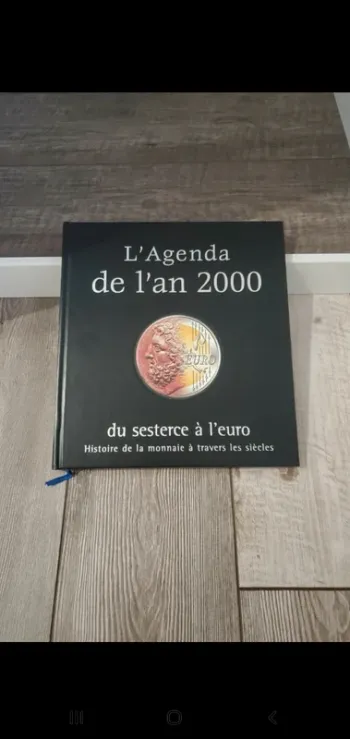 Livre Agenda de l'an 2000 - du sesterce à l'euro