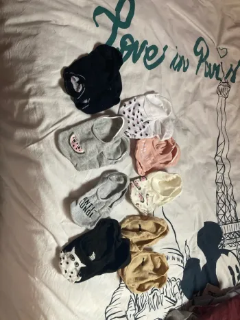 Lot de 9 pairs de soquètes