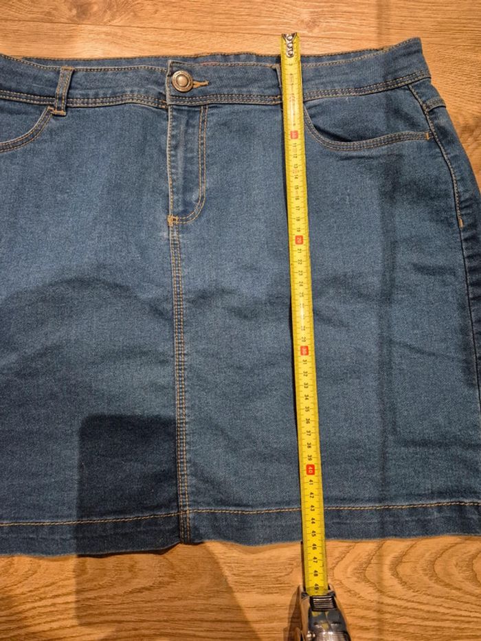Jupe en jeans taille 44 - photo numéro 11