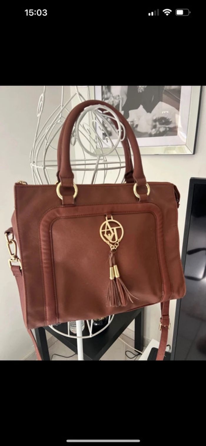 Sac à bandoulière armani femme