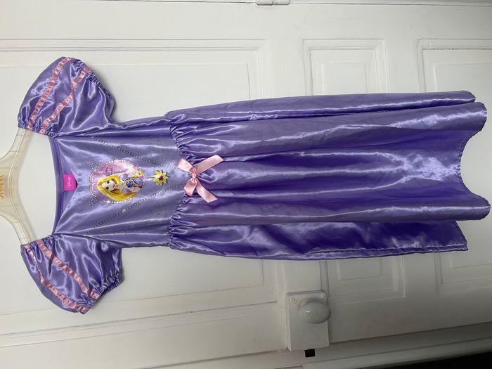 robe raiponce 5-6 ans