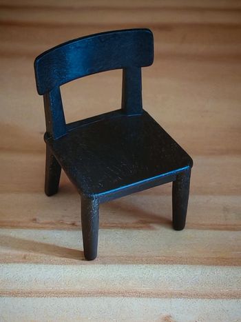 Playmobil 1 chaise marron