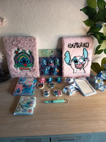 Lot de papeterie et matériel de bureau STITCH – cadeau offert 🎁