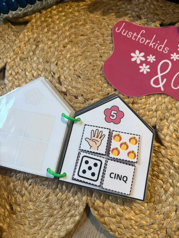 Petit Livret "Maison des Chiffres" - Montessori - photo numéro 6
