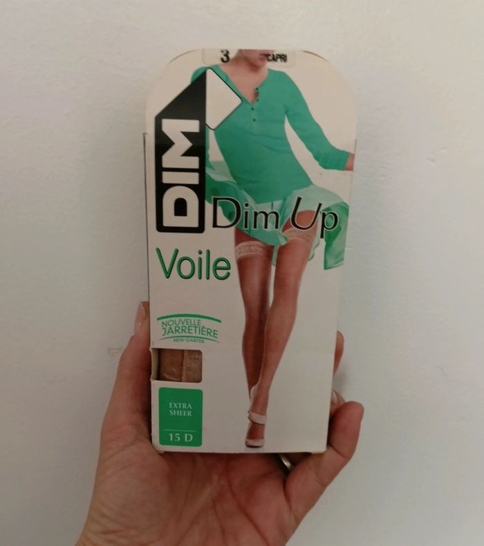 Bas autofixants dimup Achat occasion Collants (femme) DIM