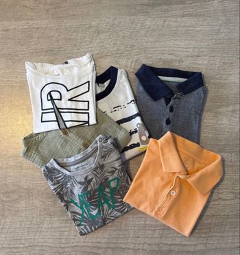 Lot t-shirts 18 mois enfant garçon 
