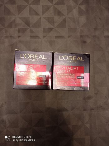 Lot 2 crèmes  de nuit