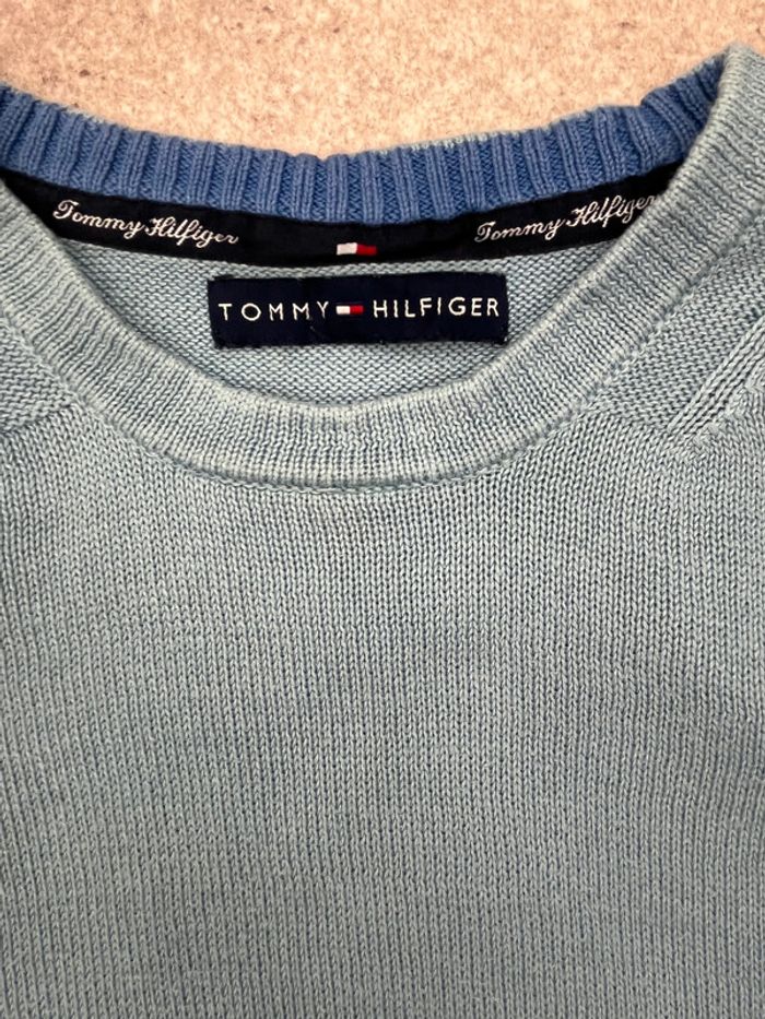 🧥 Pull bleu Tommy Hilfiger taille M coton 🧥 - photo numéro 5