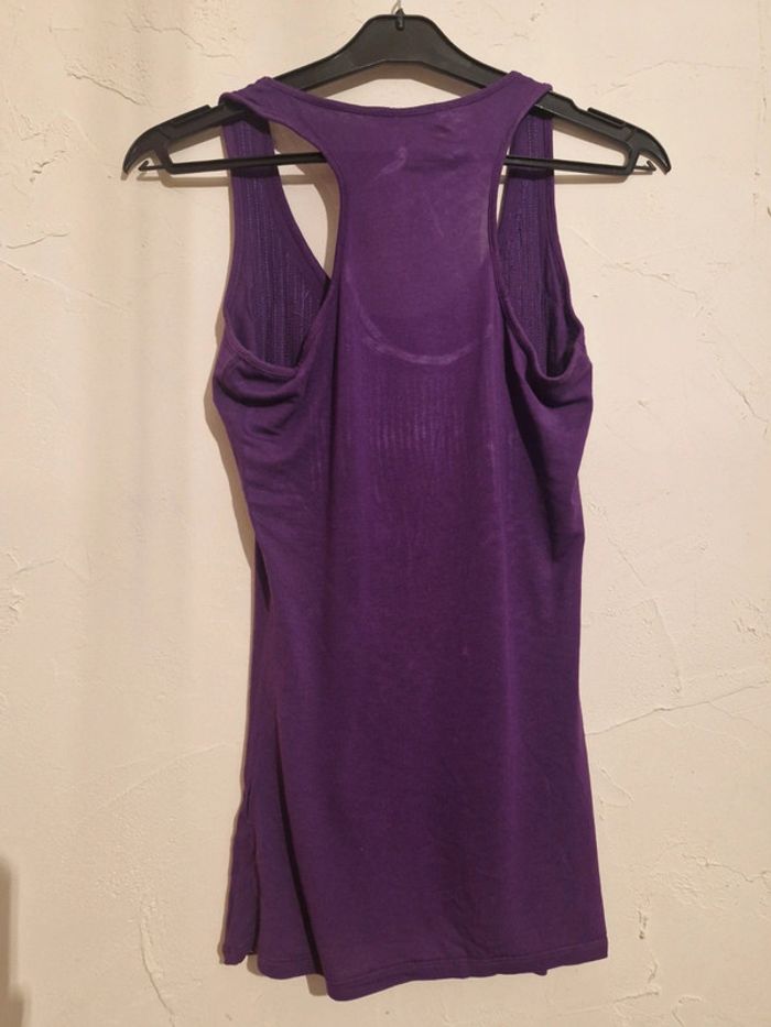Haut débardeur violet MIM – Taille M – Bon état - photo numéro 2