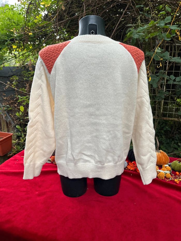 Pull renard automnal - Taille XL - photo numéro 6
