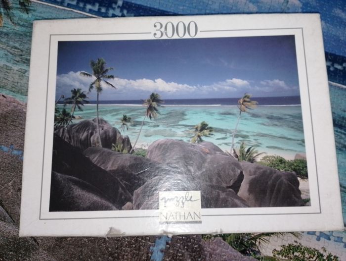 Puzzle 3000 pièces NATHAN les Seychelles - photo numéro 8
