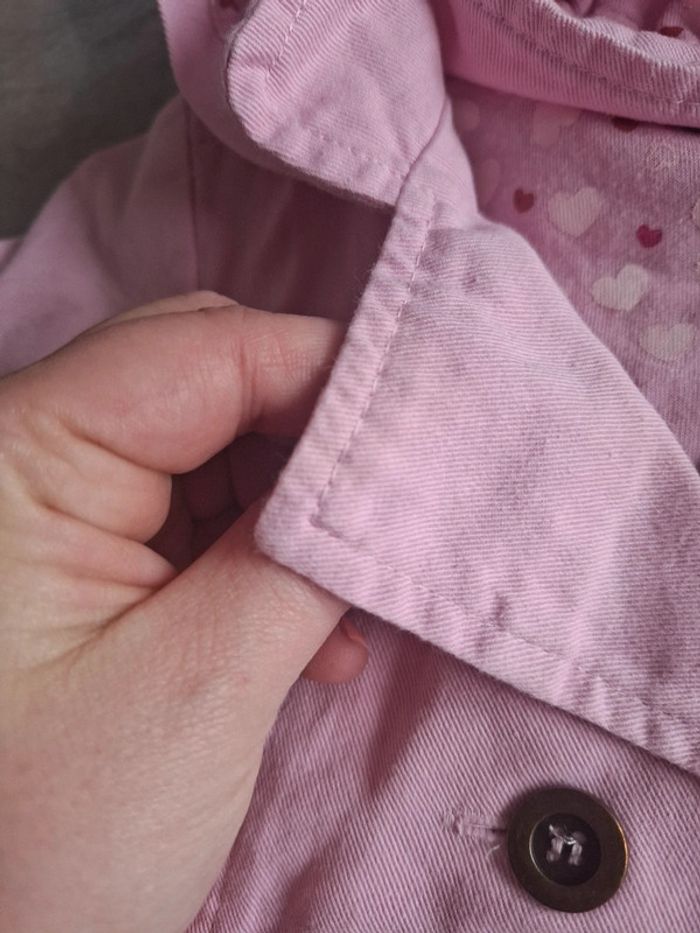 Veste trench court taille 3 mois - photo numéro 4