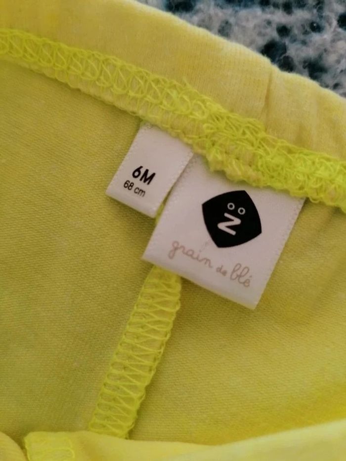 Lot de 3 leggins fille taille 6 mois - photo numéro 3