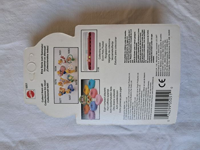 Bague polly pocket bluebird ballade en avion mattel 1989 vintage neuf - photo numéro 5