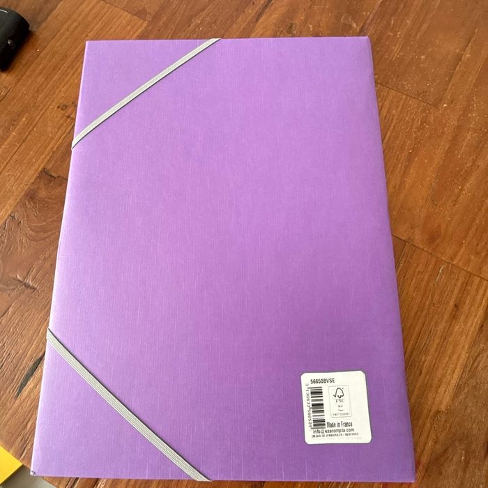Trieur exacompta violet - photo numéro 2
