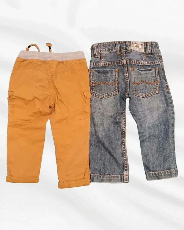 Lot de 2 pantalons 24 mois - photo numéro 5
