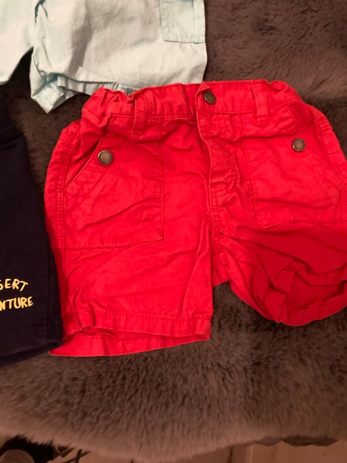 Lot shorts 18 mois garçon – Vertbaudet / Babybol – été - photo numéro 3