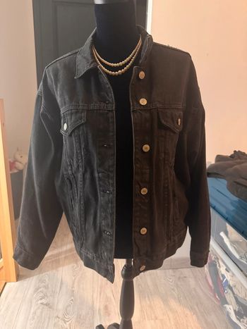 Veste en jeans over size
