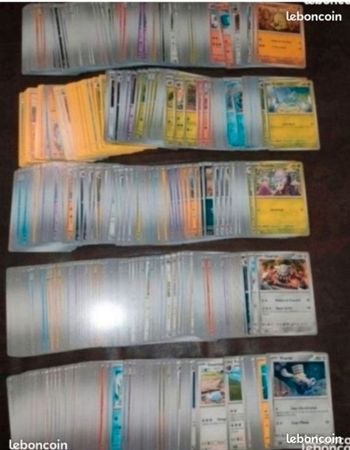 Lot de 500 cartes Pokémon sans fil 