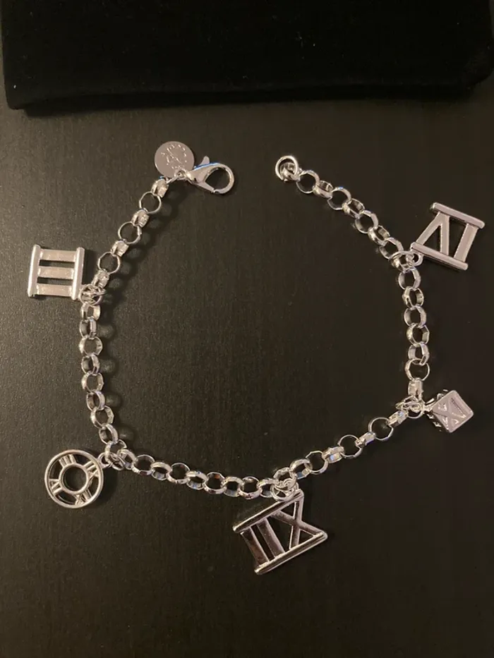 Christian Lacroix bracelet argenté charms breloques - photo numéro 2