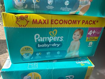 Pampers baby dry t4+