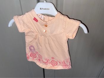 T-shirt manches courtes 3 mois