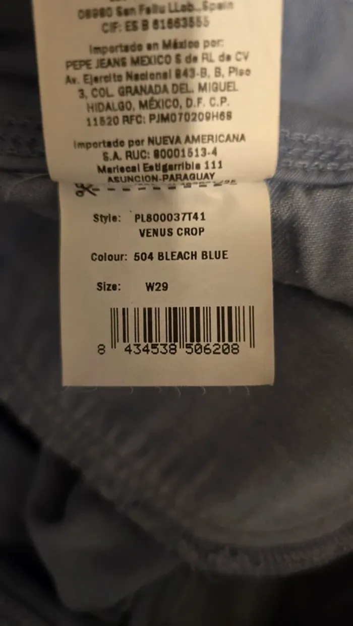 Bermuda pépé jeans neuf ! - photo numéro 5