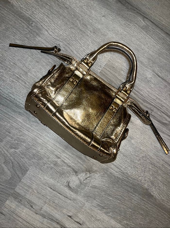 Sac à main doré neuf - photo numéro 3