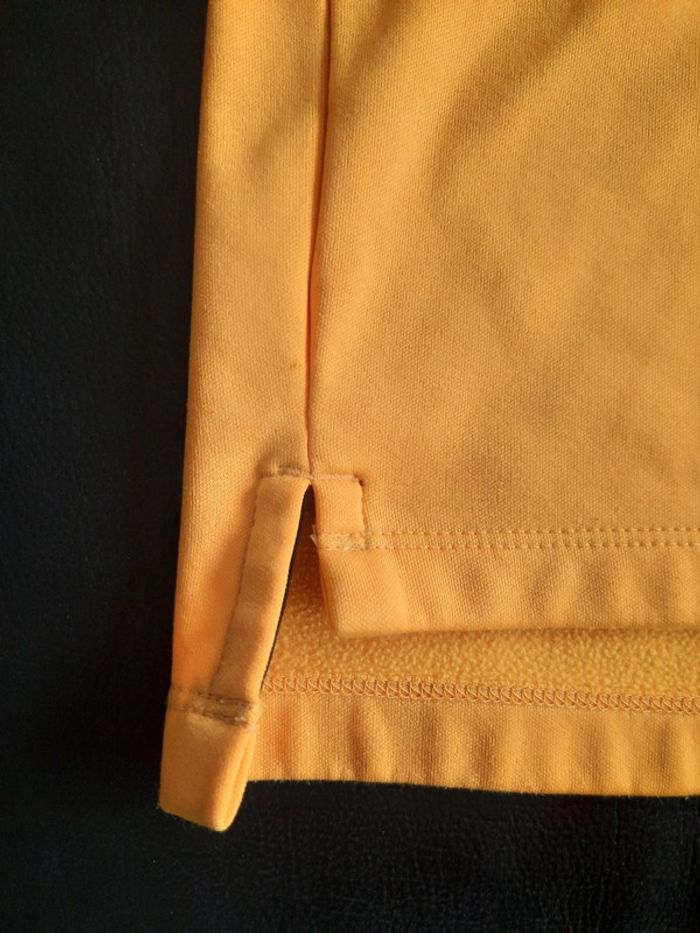 T-shirt quart de zip Nike homme dri-fit L jaune #lora11nike - photo numéro 5