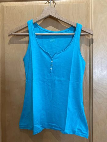 Debardeur camaïeu turquoise