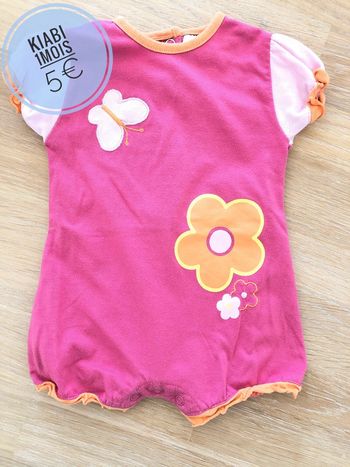 Grenouillère Kiabi 1mois