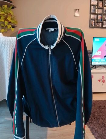 Gucci veste zippé original marine