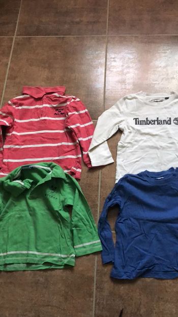 Lot de tee-shirts ML 4A (*4)