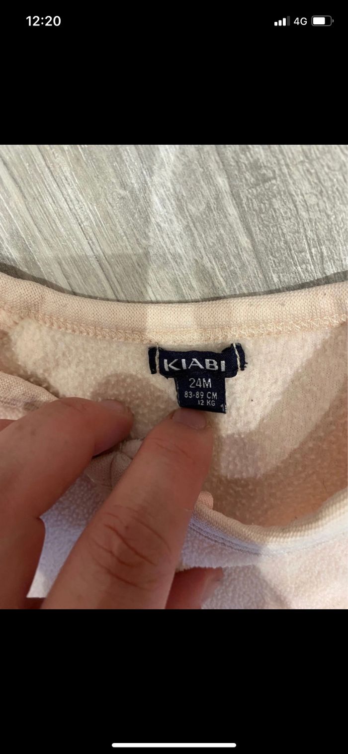 Lot de 2 sur-pyjamas 24 mois - photo numéro 2