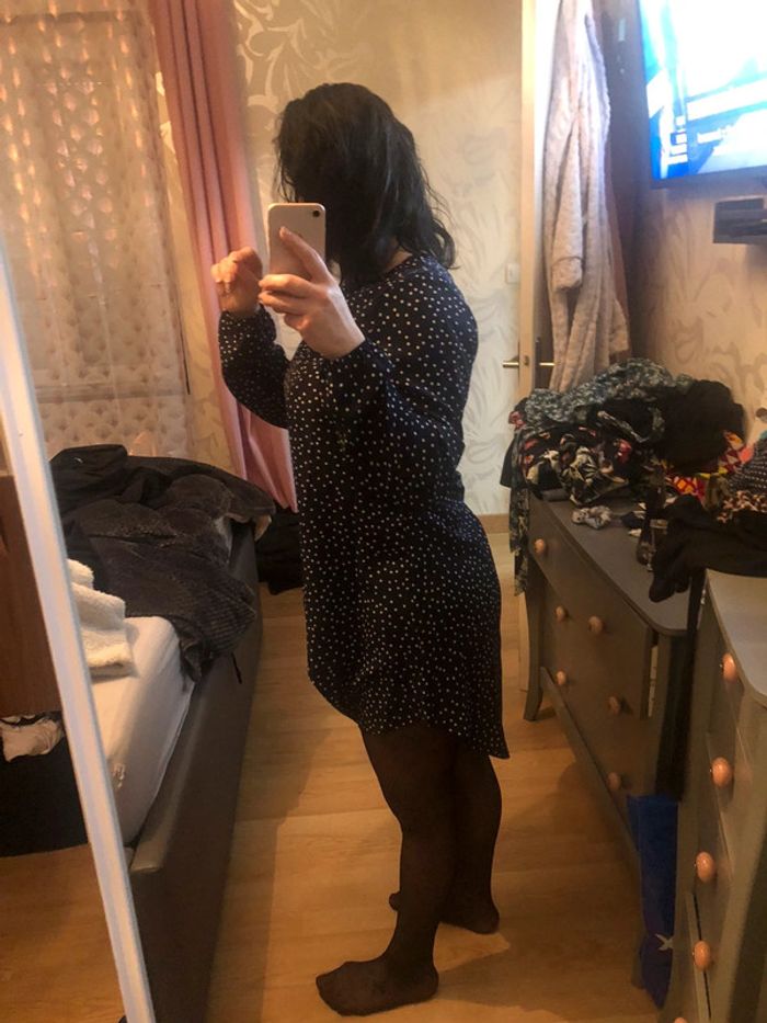 Robe a pois taille m - photo numéro 3