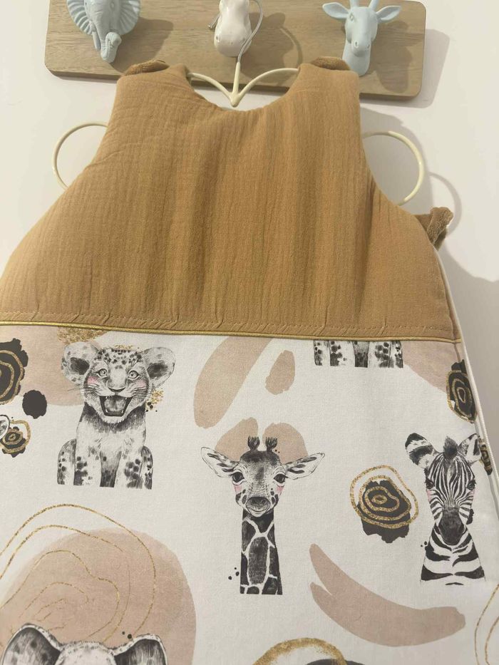 Gigoteuse hiver savane caramel naissance/6 mois - photo numéro 4